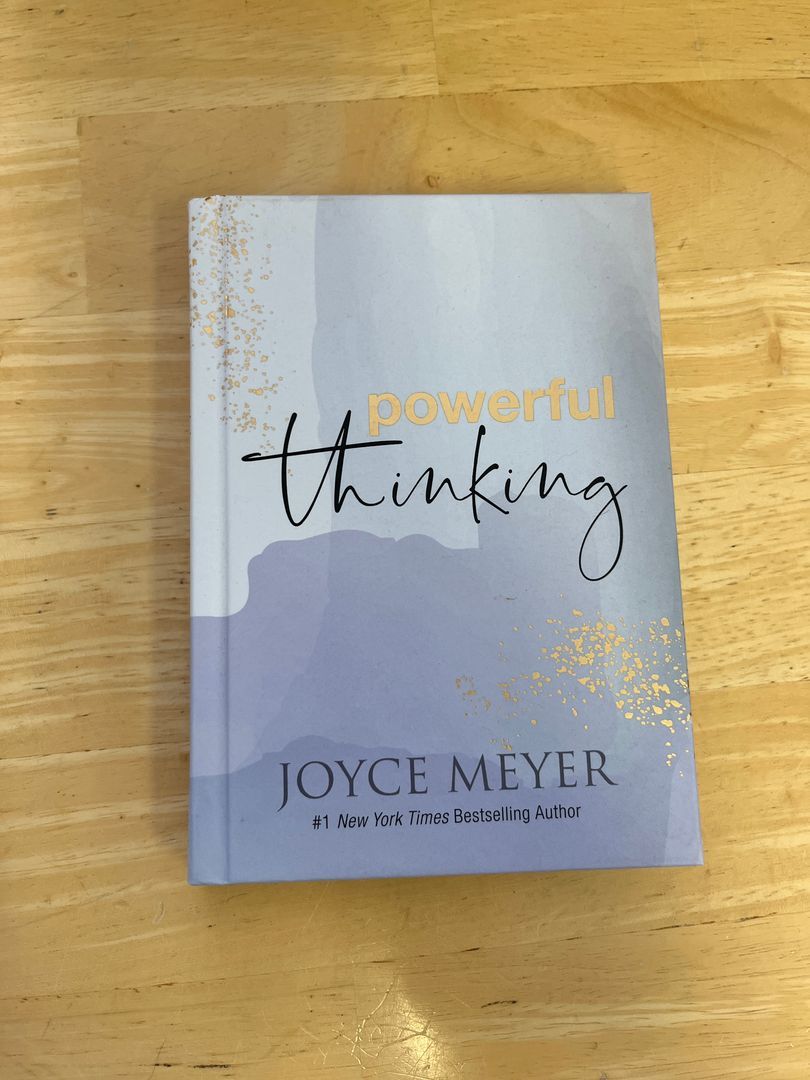 Powerful Thinking By Joyce Meyer – Hardcover, 2021 Faithwords (Very Good Condition)