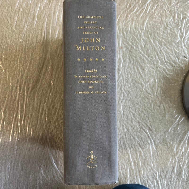 The Complete Poetry and Essential Prose of John Milton