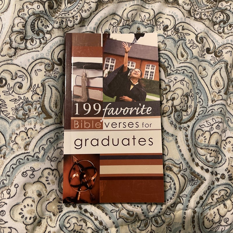 199 Favorite Bible Verses for Graduates by Christian Art Gifts