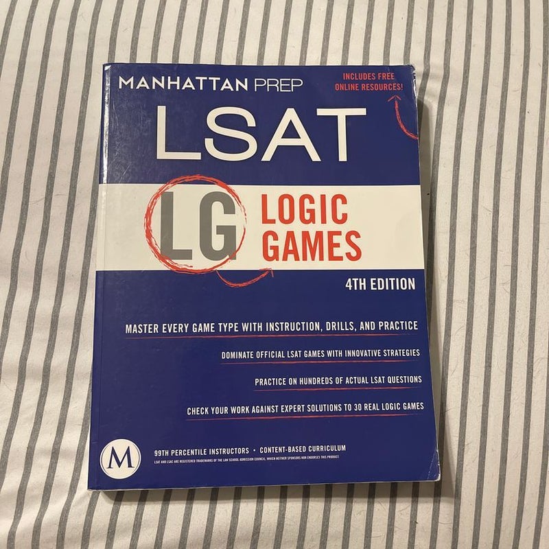 Logic Games LSAT Strategy Guide, 4th Edition