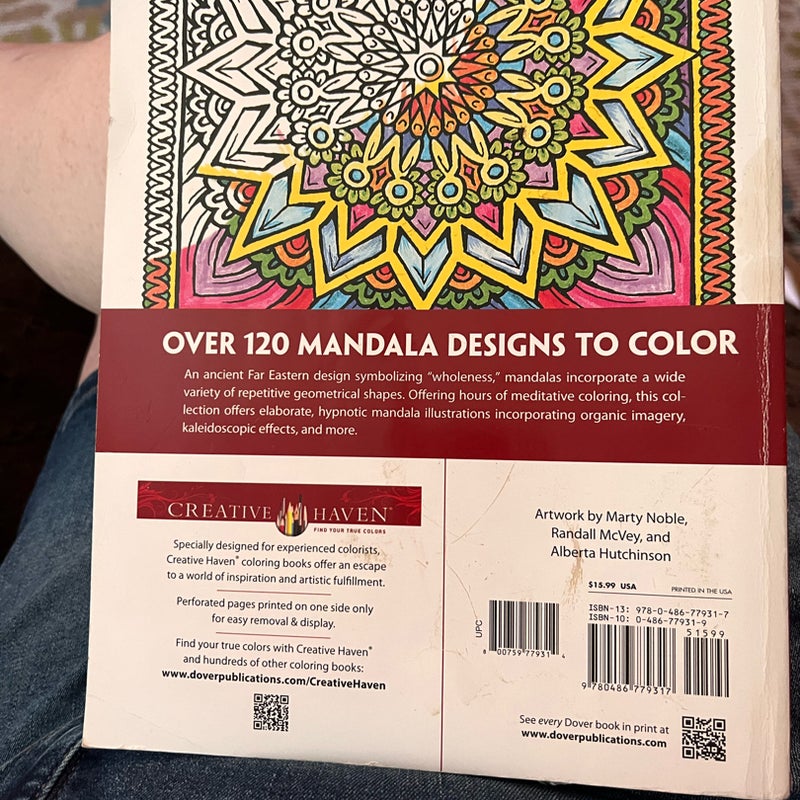 Creative Haven MANDALAS Coloring Book