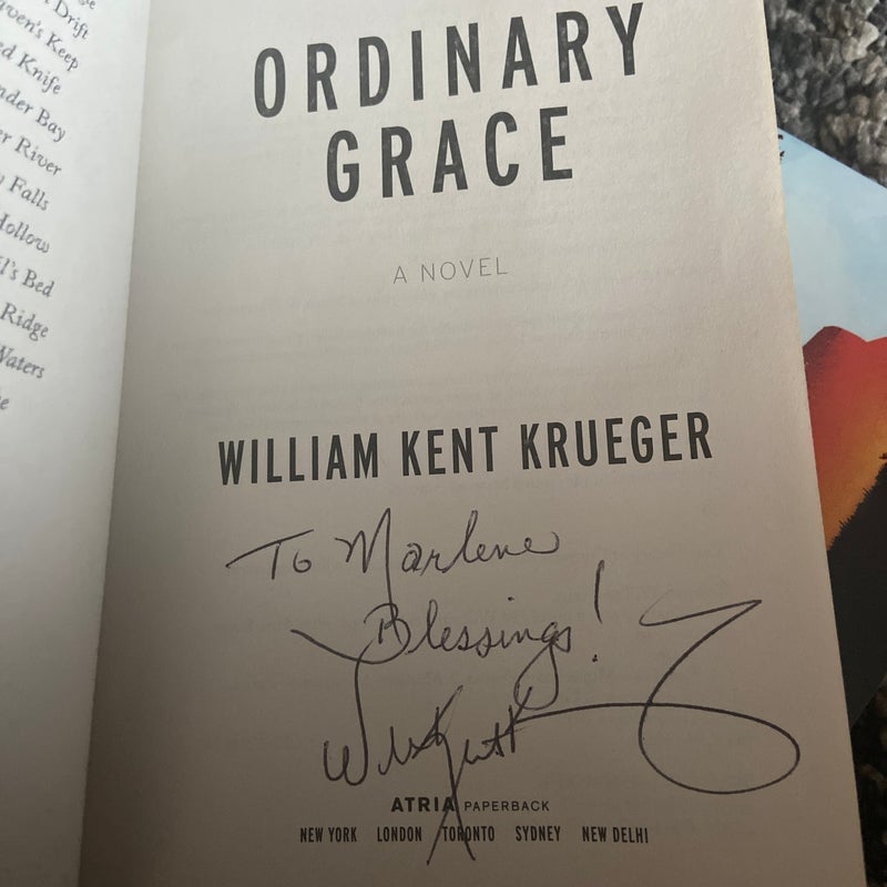 Ordinary Grace Autographed