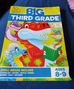 School zone big third grade workbook 