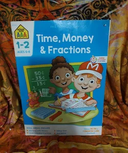 School zone time money and fractions 