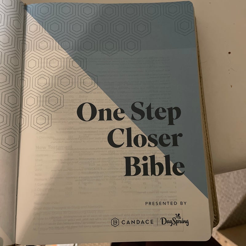 one step closer bible