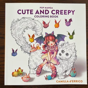 Pop Manga Cute and Creepy Coloring Book