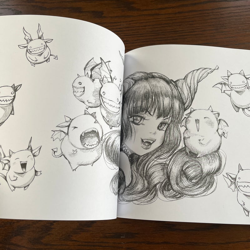 Pop Manga Cute and Creepy Coloring Book