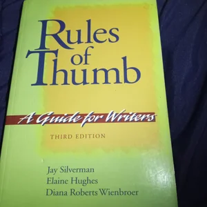 Rules of Thumb