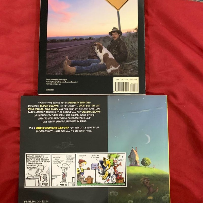 2 Bloom County Graphic Novels