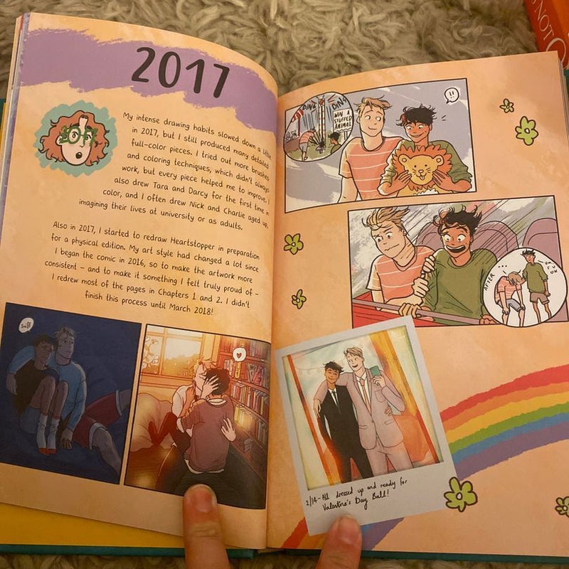 The Heartstopper Yearbook by Alice Oseman, Hardcover