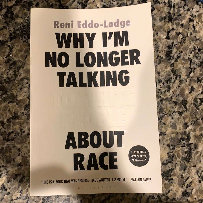 Why I’m No Longer Talking to White People About Race