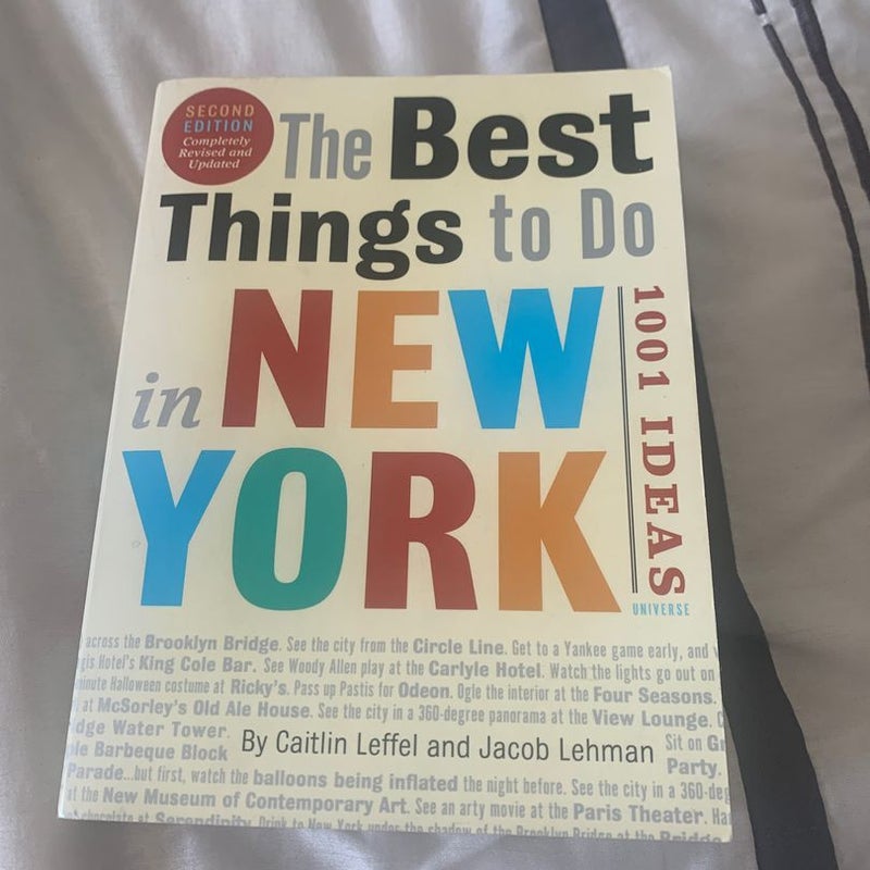 The Best Things to Do in New York, Second Edition