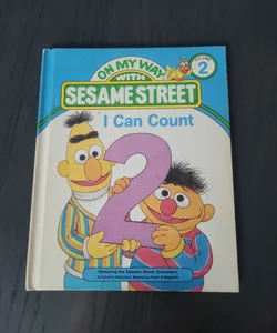 I Can Count Sesame Street Vintage book