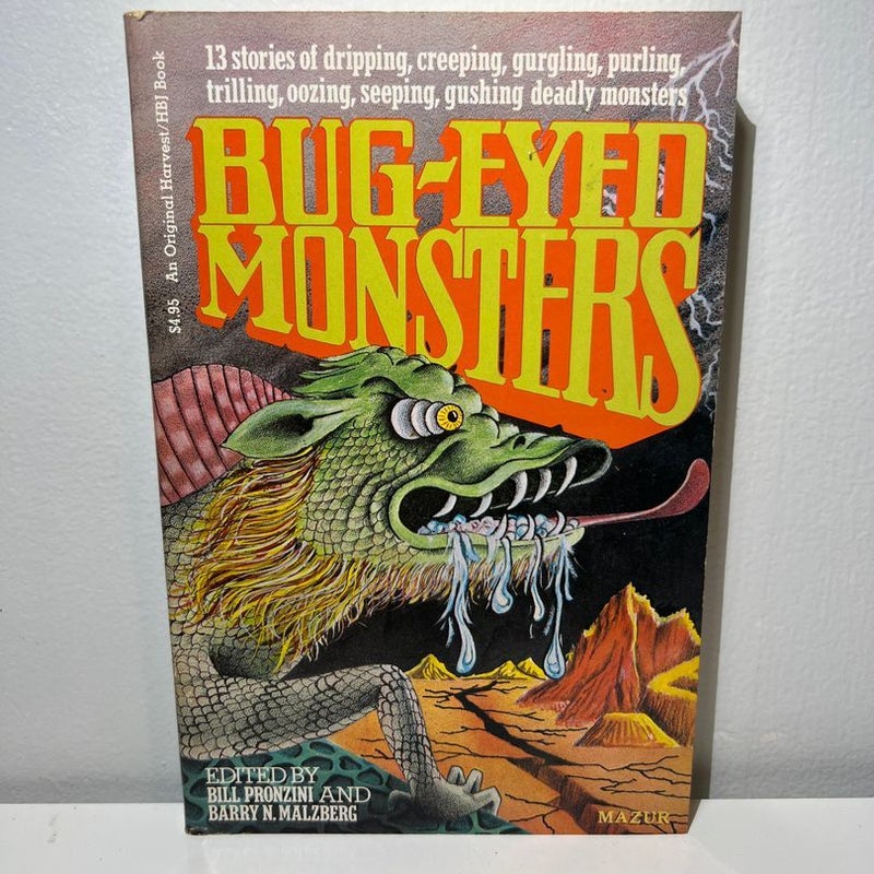 1980 Bug Eyed Monsters paperback book science fiction