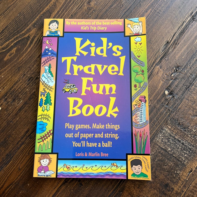 Kid's Travel Fun Book