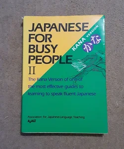 Japanese for Busy People II