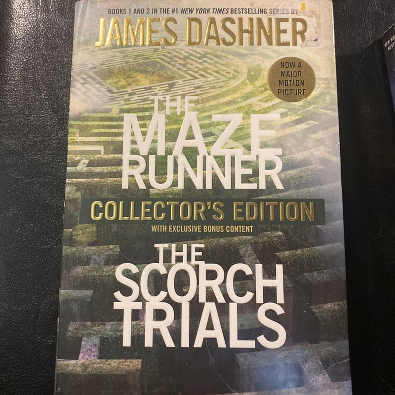 The Maze Runner + Scorch Trials collectors edition 