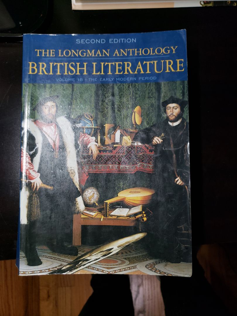 The Longman Anthology of British Literature