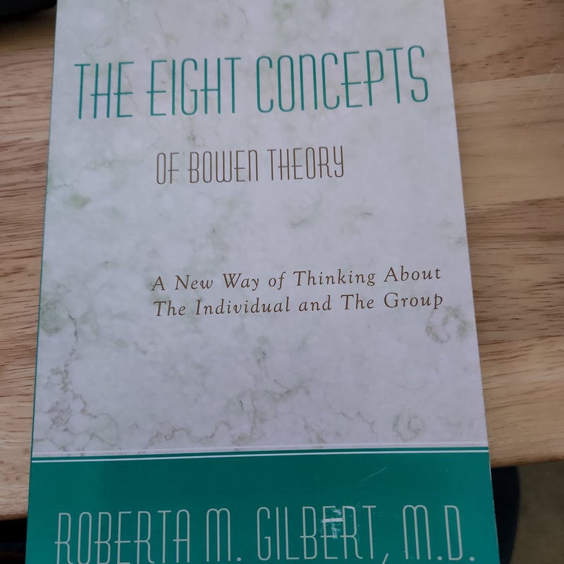 The Eight Concepts of Bowen Theory