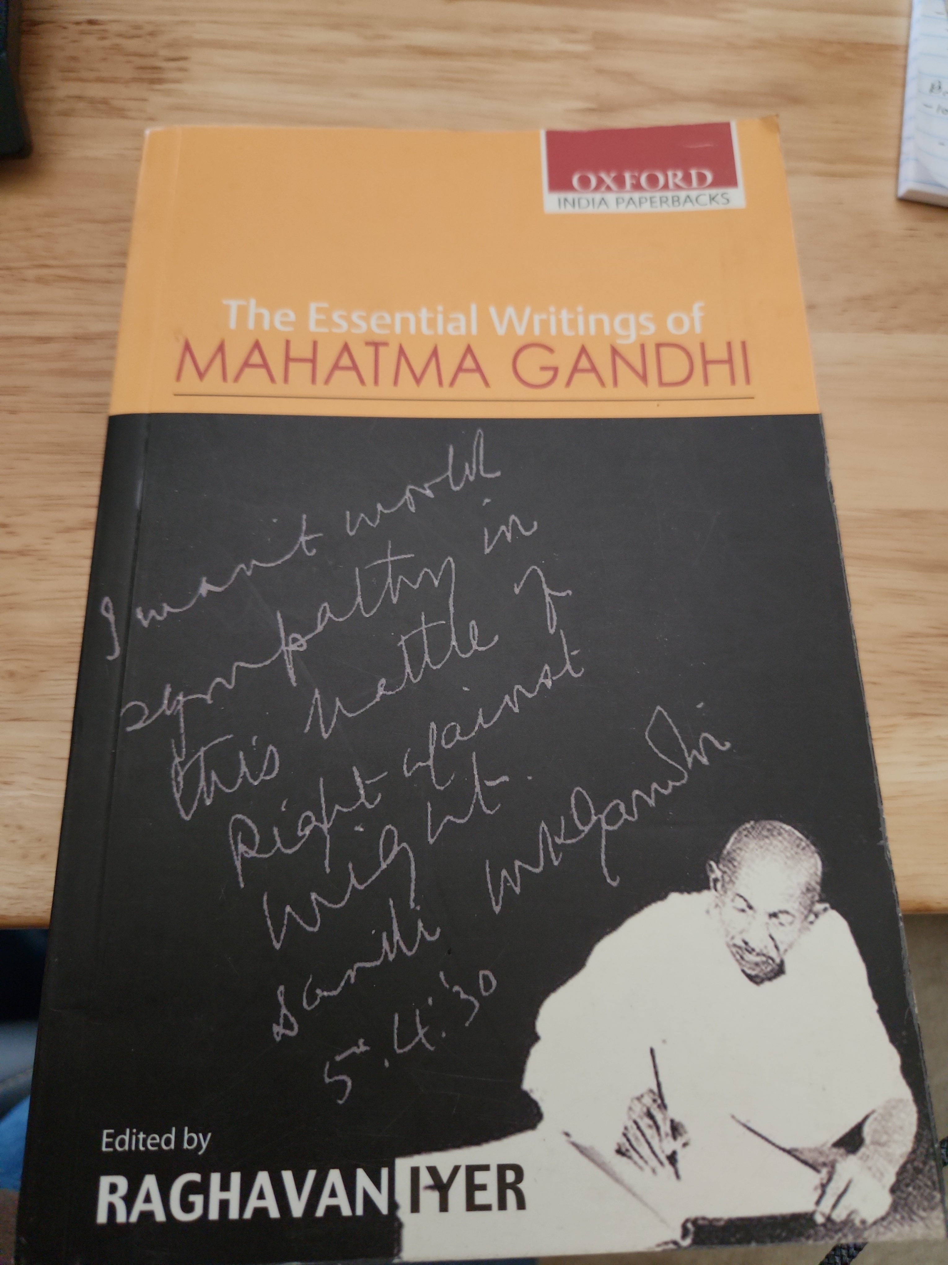 The Essential Writings of Mahatma Gandhi