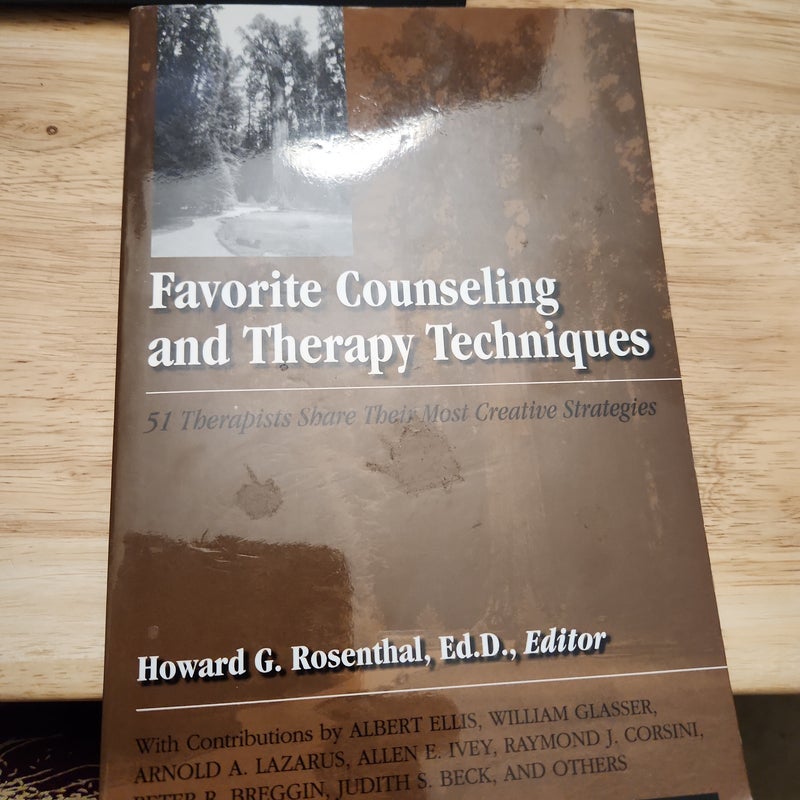 Favorite Counseling and Therapy Techniques