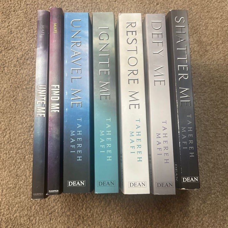 Shatter Me Complete Series by Tahereh Mafi