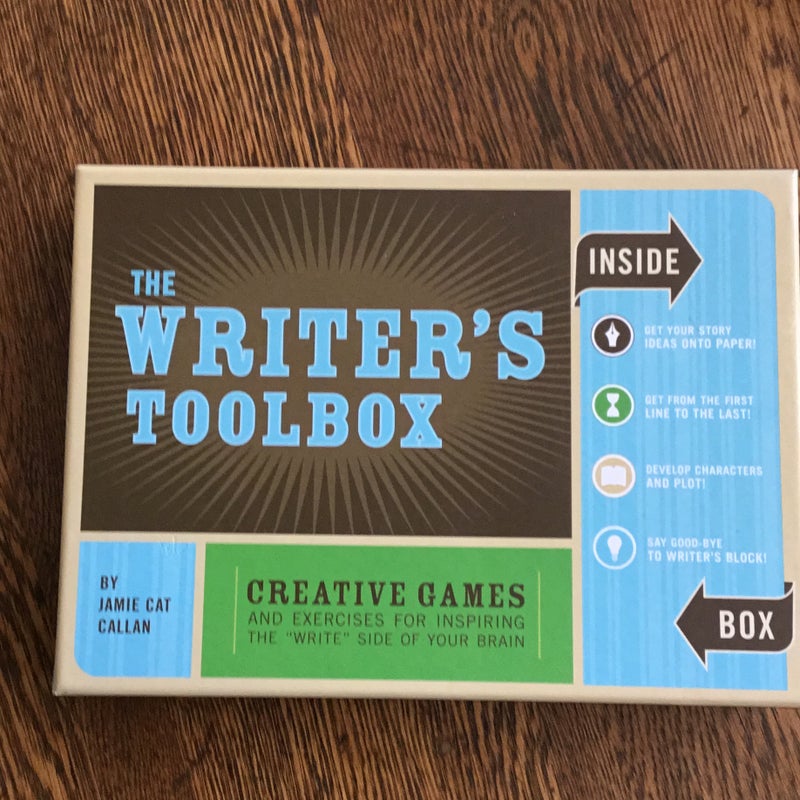 The Writer's Toolbox: Creative Games and Exercises for Inspiring the  'Write' Side of Your Brain (Writing Prompts, Writer Gifts, Writing Kit  Gifts) by Jamie Cat Callan, Hardcover
