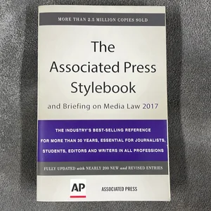 The Associated Press Stylebook 2017