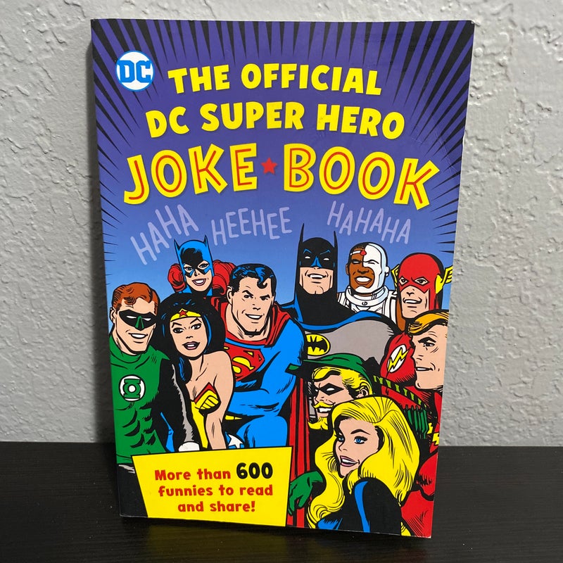 The Official Dc Super Hero Joke Book By Michael Robin Paperback Pangobooks