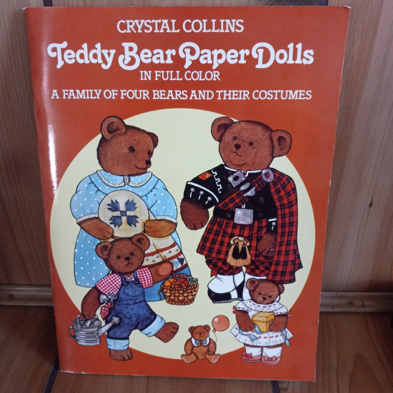 Teddy Bear Paper Dolls