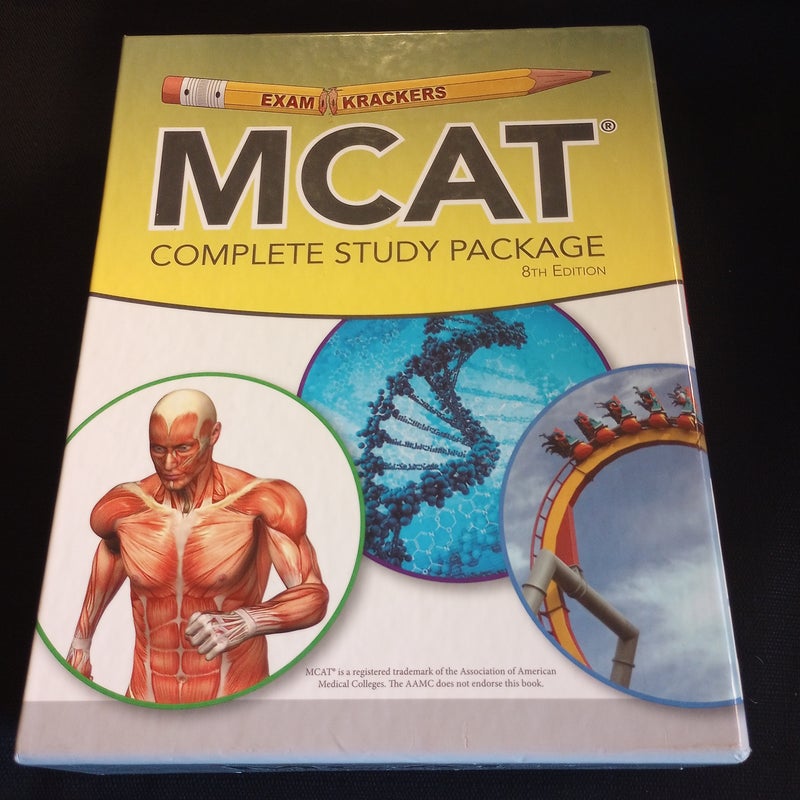 8th Edition Examkrackers MCAT Study Package