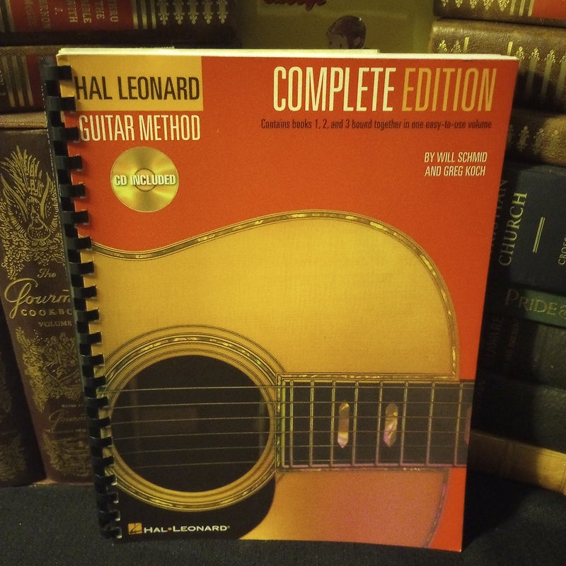 Hal Leonard Guitar Method, Second Edition - Complete Edition Books 1, 2 and 3 Together in One Easy-To-Use Volume! Book/Online Audio