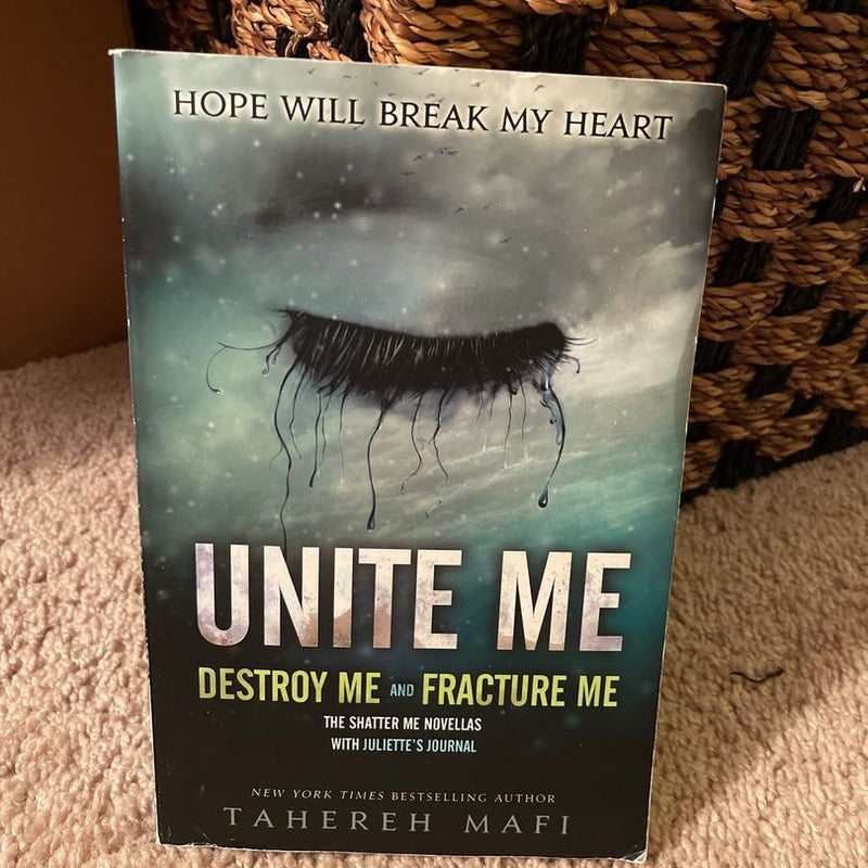 Shatter Me series (books 1-3 & novella)