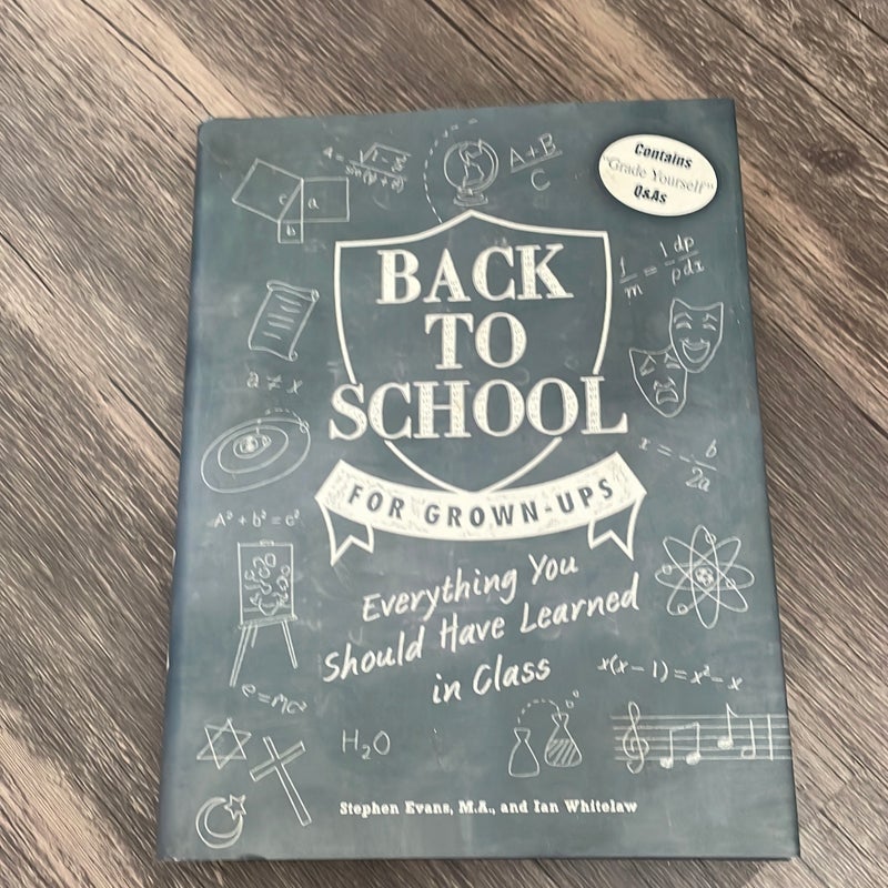 Back to School for Grown-Ups