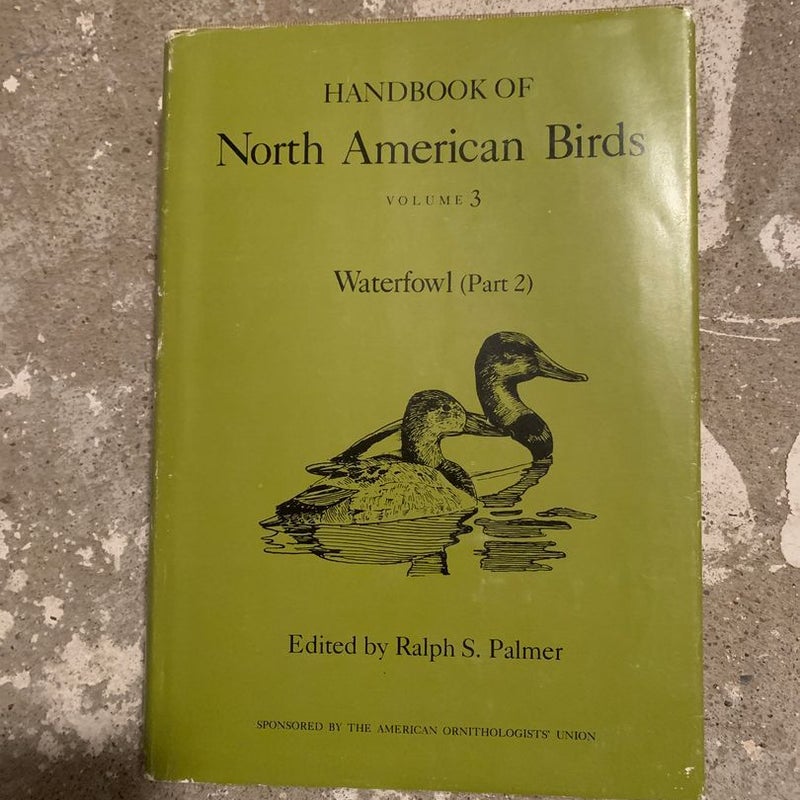 Handbook of North American Birds