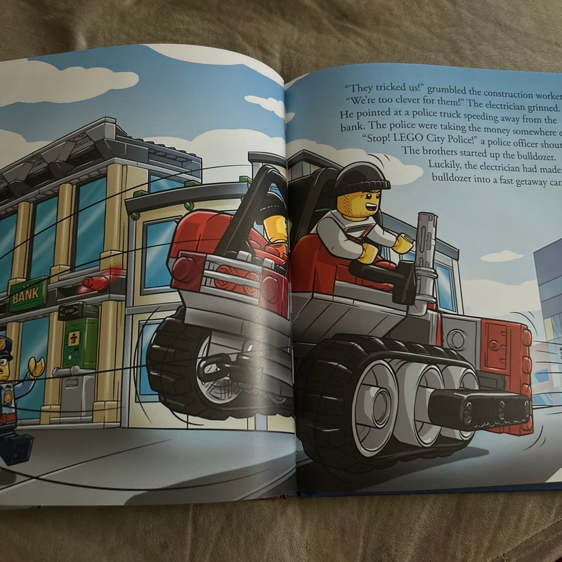 Lego city bulldozer break best sale in book