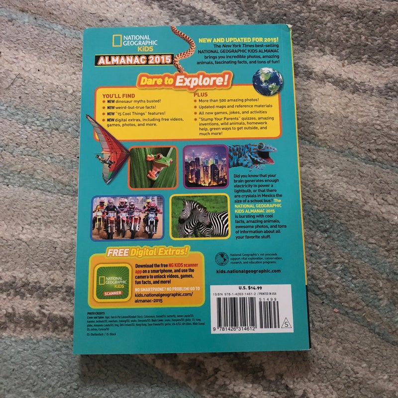 National Geographic Kids Almanac 2015