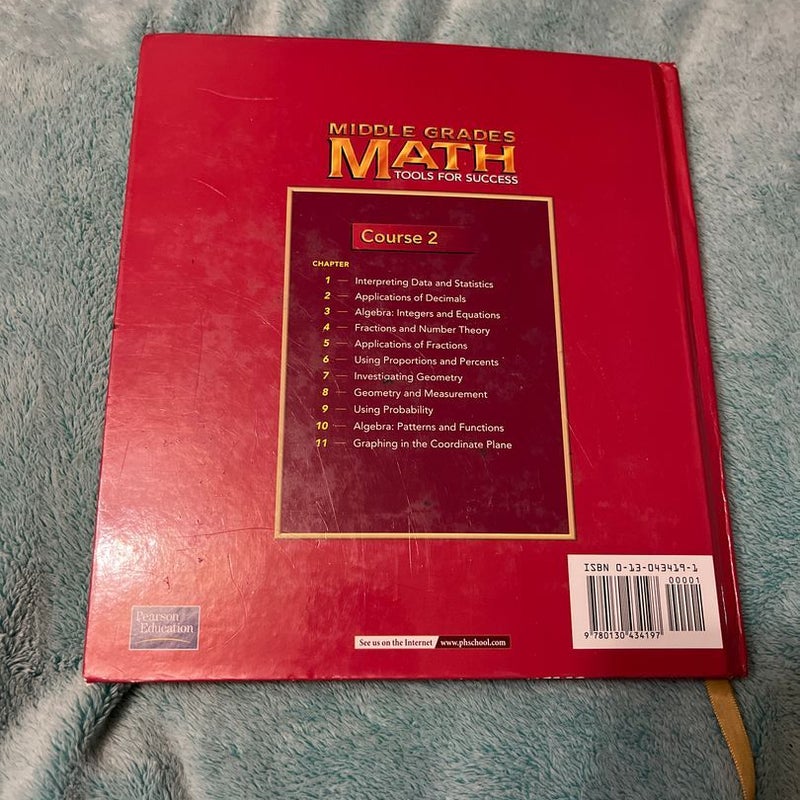 Middle Grade Math Teacher’s Edition: Tools for Success - Course 2