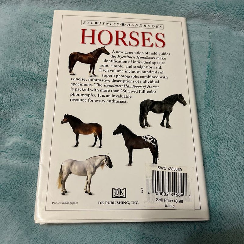 Eyewitness Handbooks: Horses
