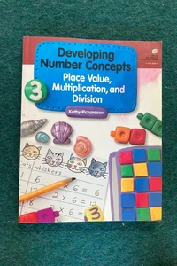 Developing number concepts