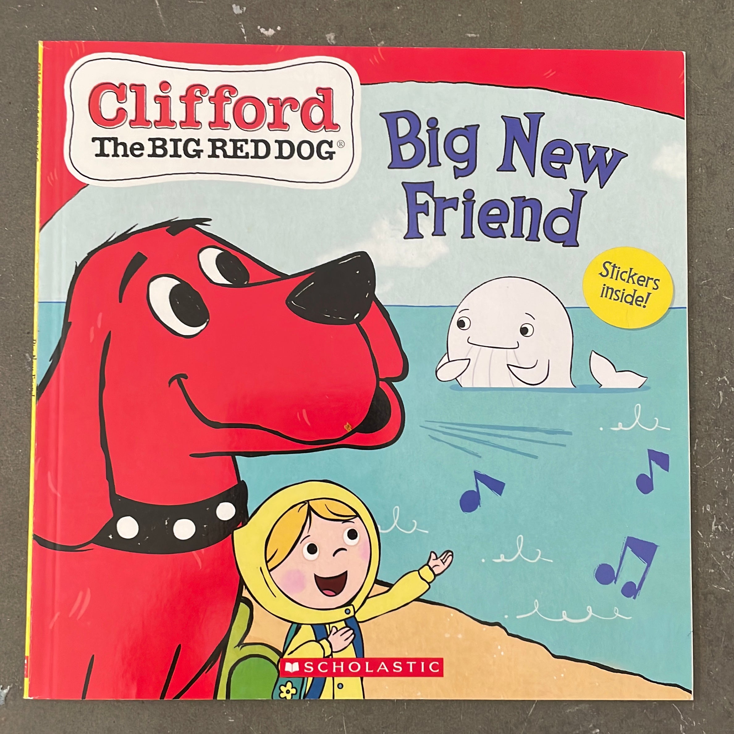 The Big New Friend (Clifford the Big Red Dog Storybook)