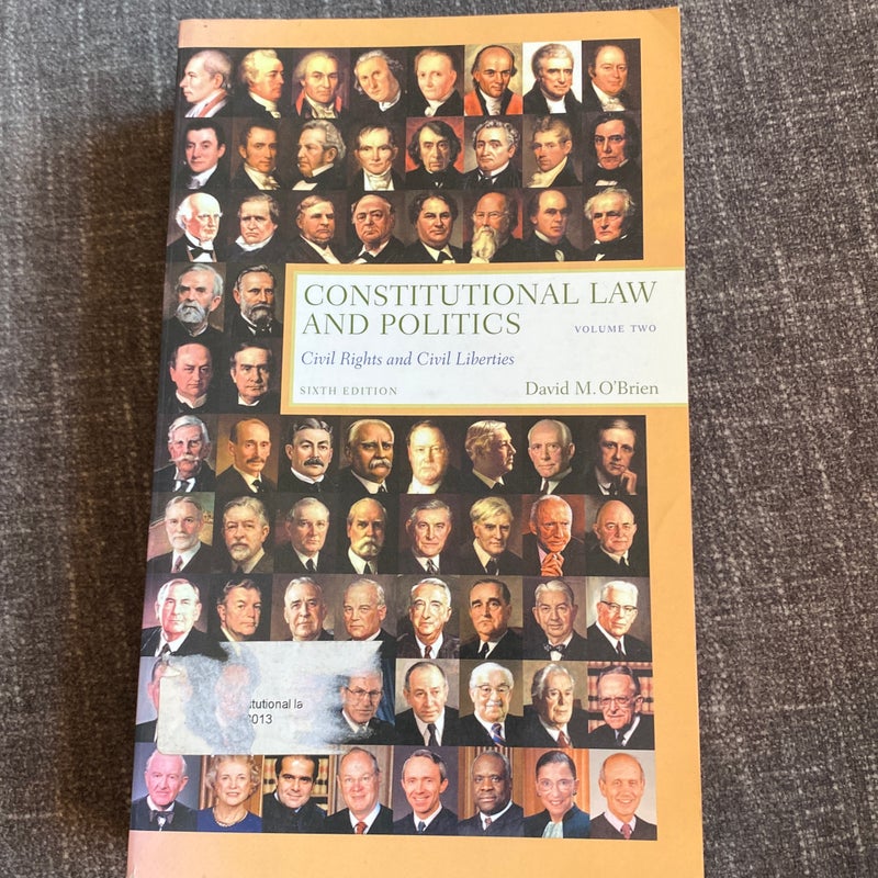 Constitutional Law and Politics