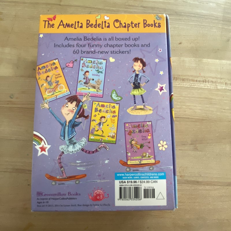 Amelia Bedelia Chapter Book 4-Book Box Set