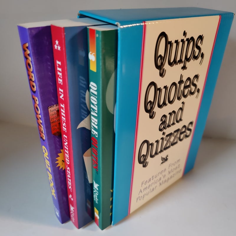 Reader's Digest: Quips, Quotes and Quizzes