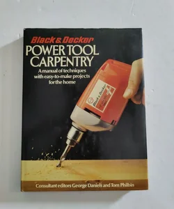 Black and Decker Power Tool Carpentry