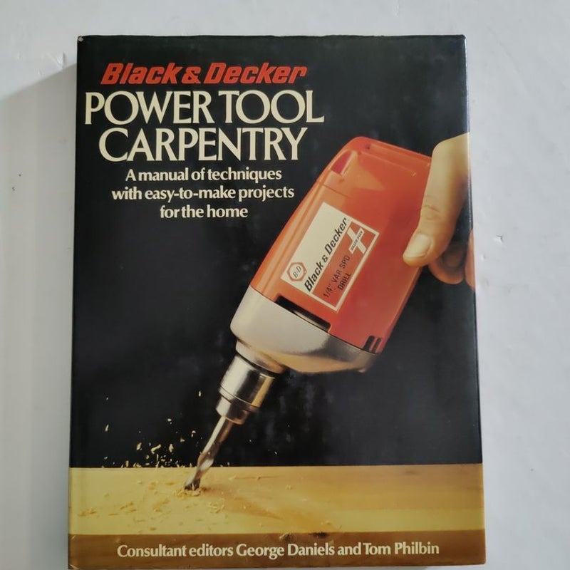 Black and Decker Power Tool Carpentry
