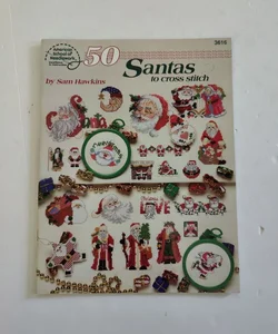 50 Santas to Cross Stitch 
