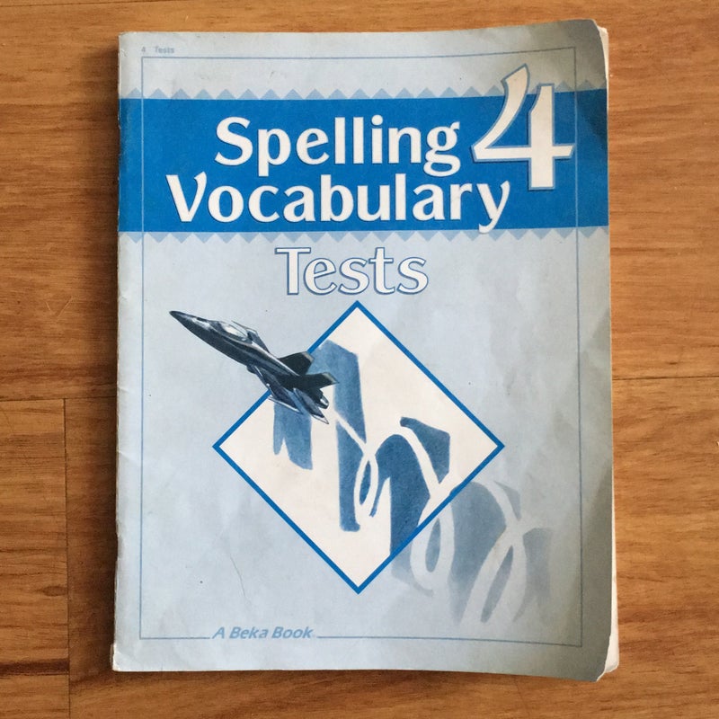 Spelling Vocabulary Tests grade 4