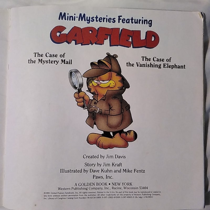 Mini-Mysteries Featuring Garfield