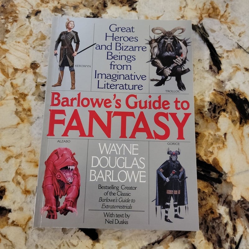 Barlowe's Guide to Fantasy